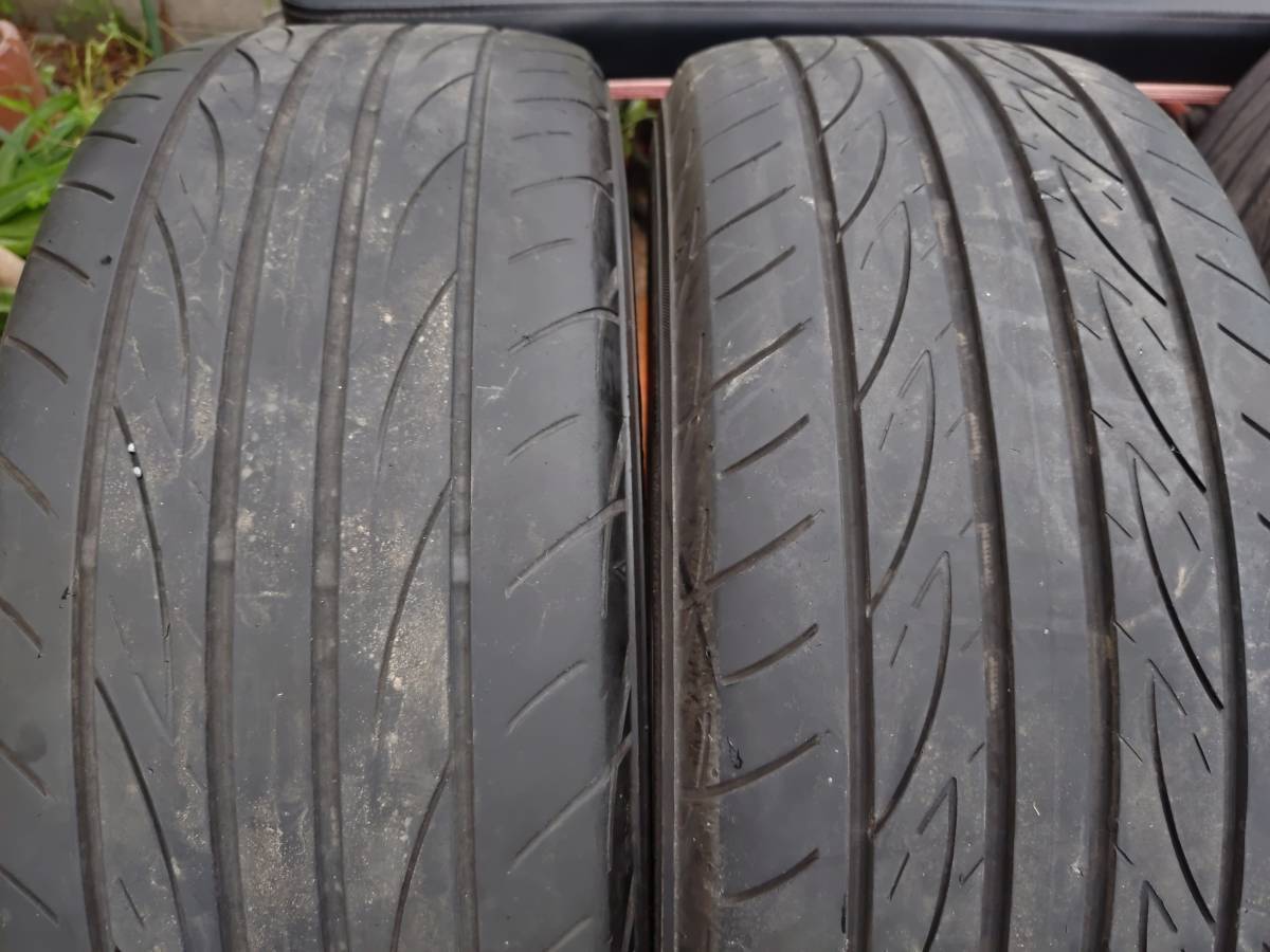 レーシングスパルコ アルミホイールセット 4本 中古 195/55R15 15×6.5 