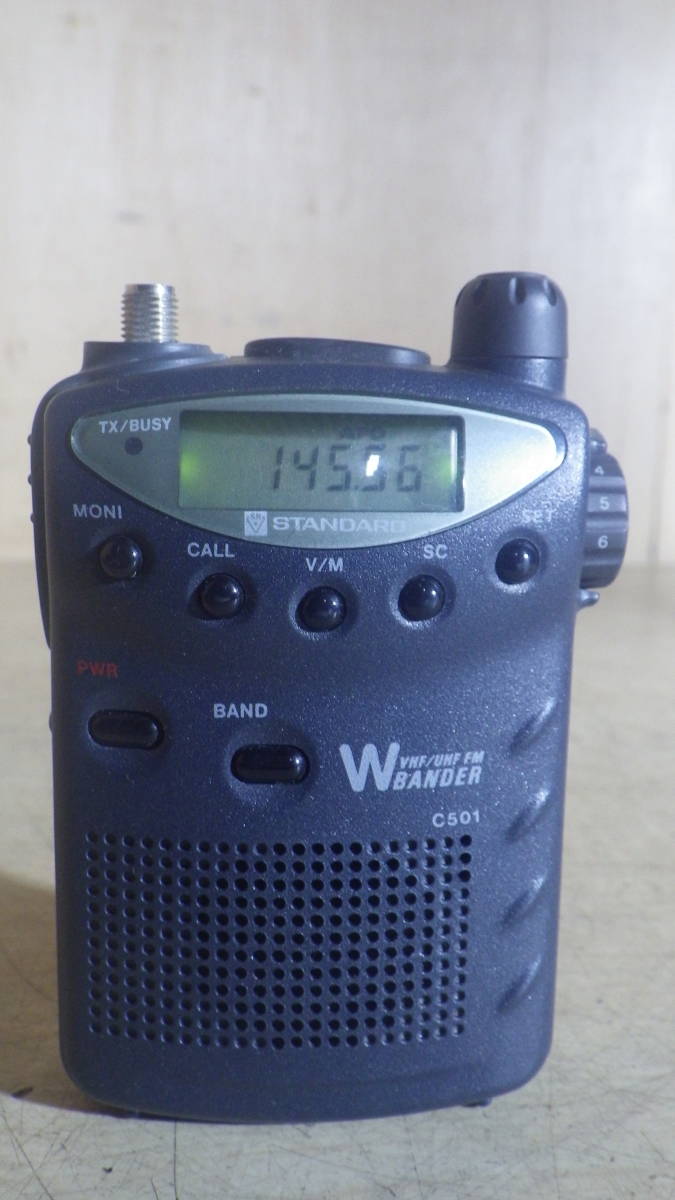 STANDARD/スタンダード 144/430MHz FMトランシーバー C501 STANDARD