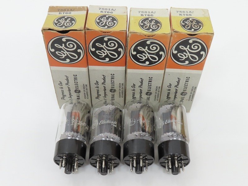 7581A KT66 - Tubes GE Tube Power 6L6GC Side Getter & Tested