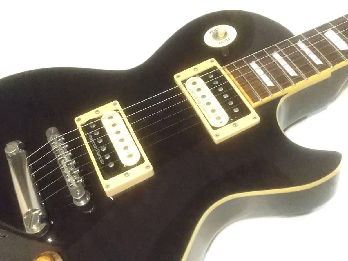動作良好 書類付☆EDWARDS E-LP-92SD/QM STBK レスポール キルトトップ
