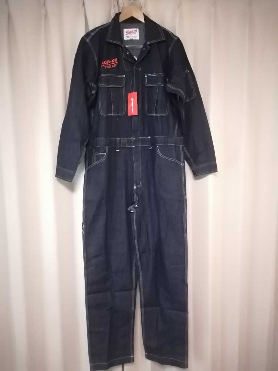Snap-on デニムオーバーオール・つなぎ 新品未使用】snapon