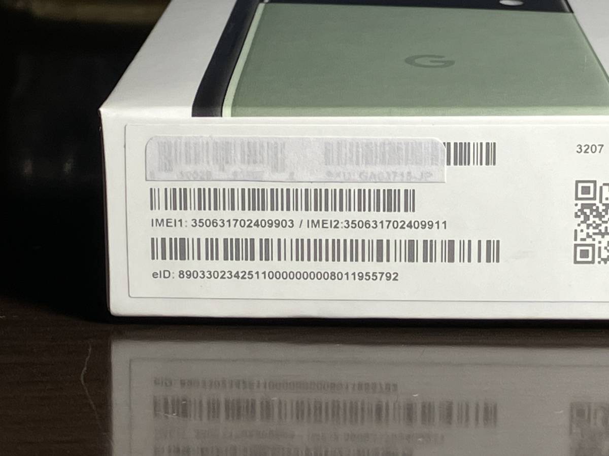 新品未使用 Google Pixel 6a セージ SIMフリー ネットワーク利用制限〇 
