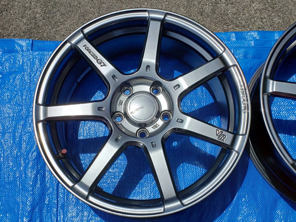 ☆ RAYS VOLK RACING VR.G7 17×7J+50 PCD114.3/5H 鍛造ホイール 