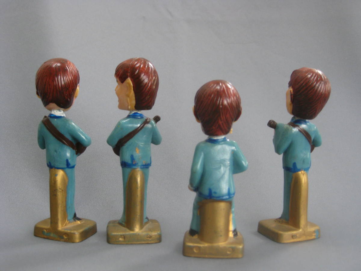 昭和ビンテージ 60年代☆THE BEATLES VINTAGE BOBBLE HEAD ビートルズ
