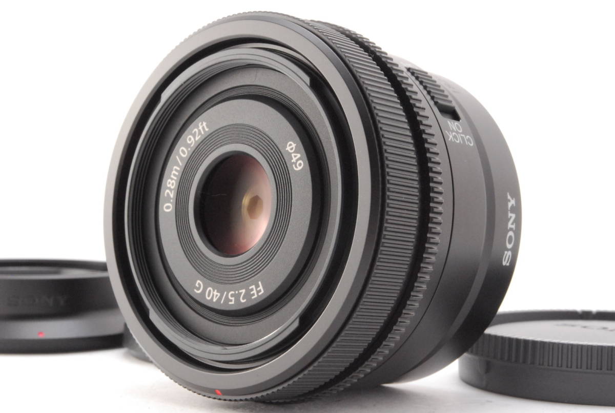 最安値?! sel40f25g 箱等無し SONY FE 40mm F2.5 G SEL40F25G