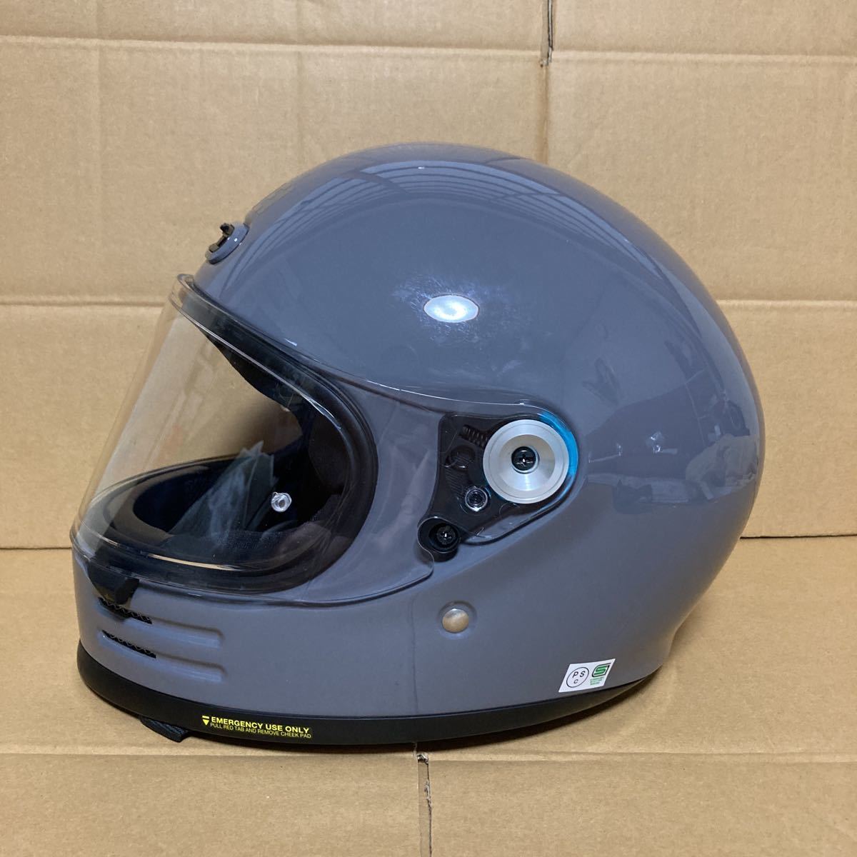 SHOEI Glamster ショウエイ グラムスター Lサイズ バサルトグレー 中古 