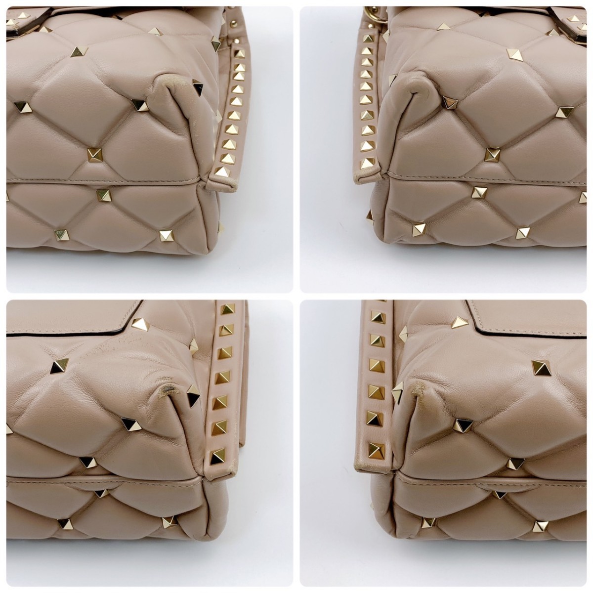 1円 ヴァレンティノ ◇現行品 希少色◇ VALENTINO ロックスタッズ 