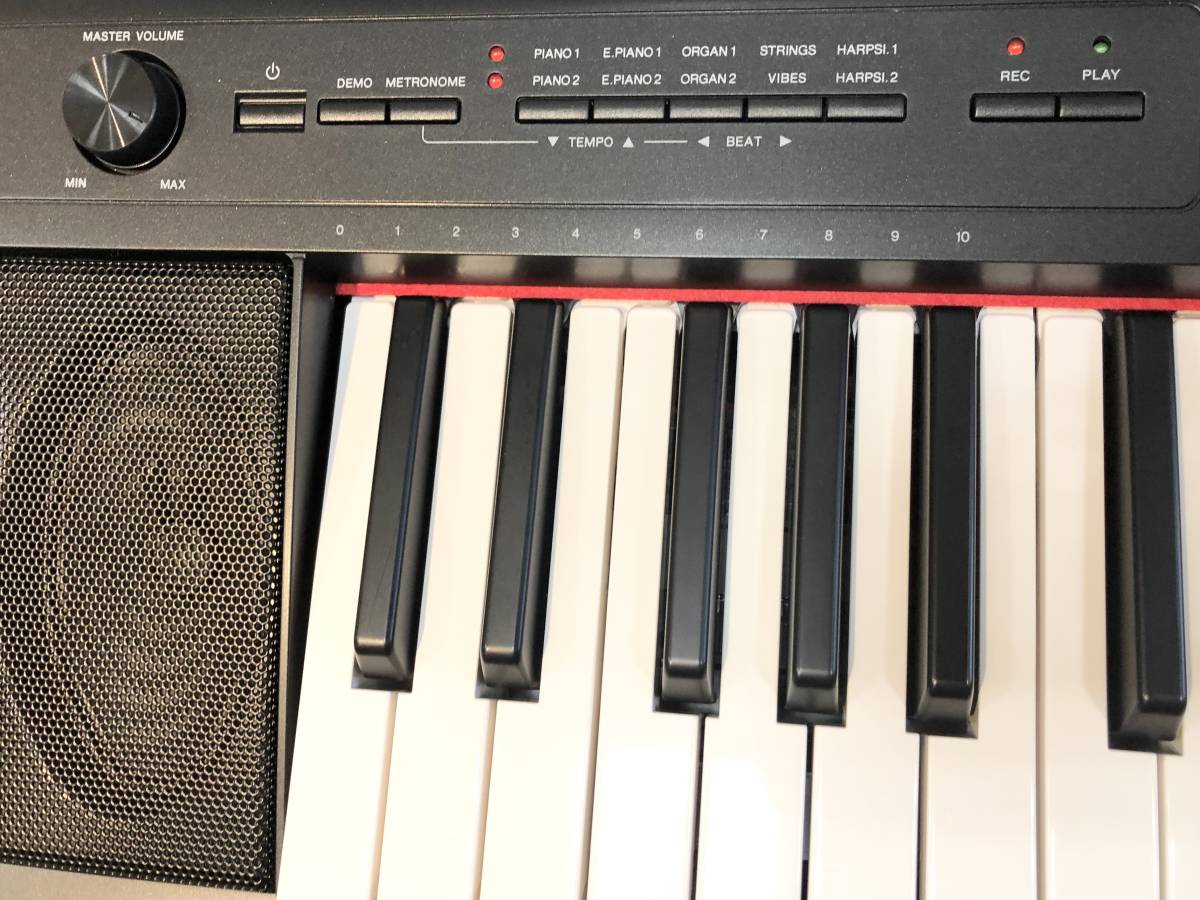 YAMAHA NP-12 電子ピアノ スタンド・ヘッドフォン椅子付き