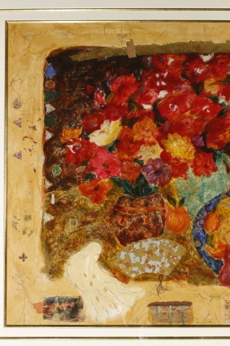 LIG】真作保証 Roy Fairchild ロイフェアチャイルド 大作25号 「コン