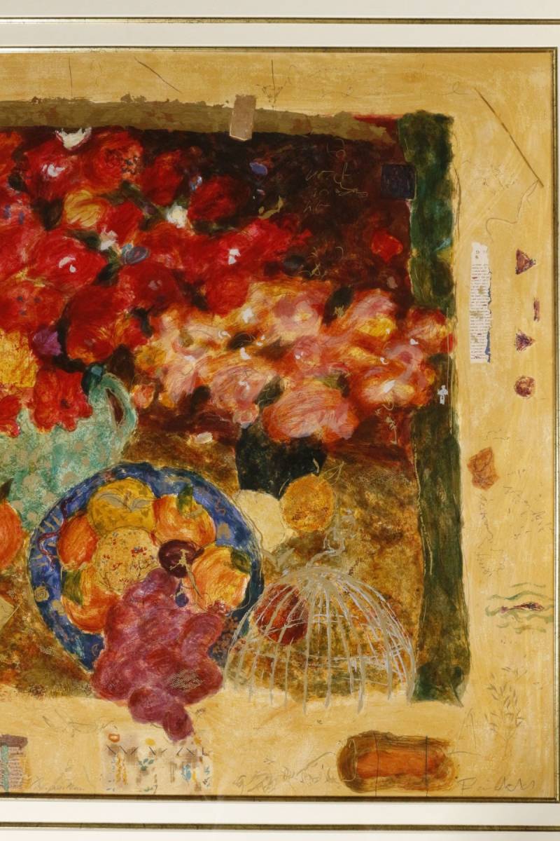 LIG】真作保証 Roy Fairchild ロイフェアチャイルド 大作25号 「コン