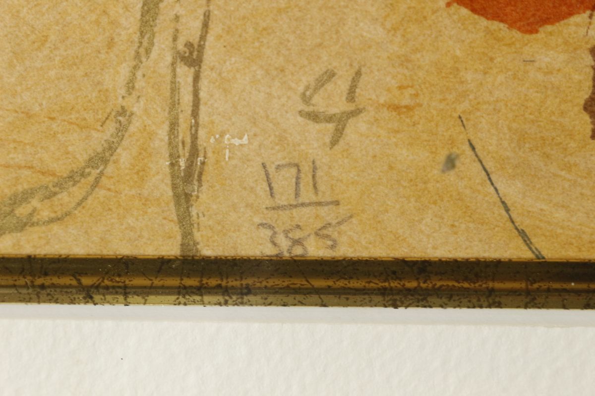 真作保証Roy Fairchild 肉筆サイン 大作額装済 シルクスクリーン 真