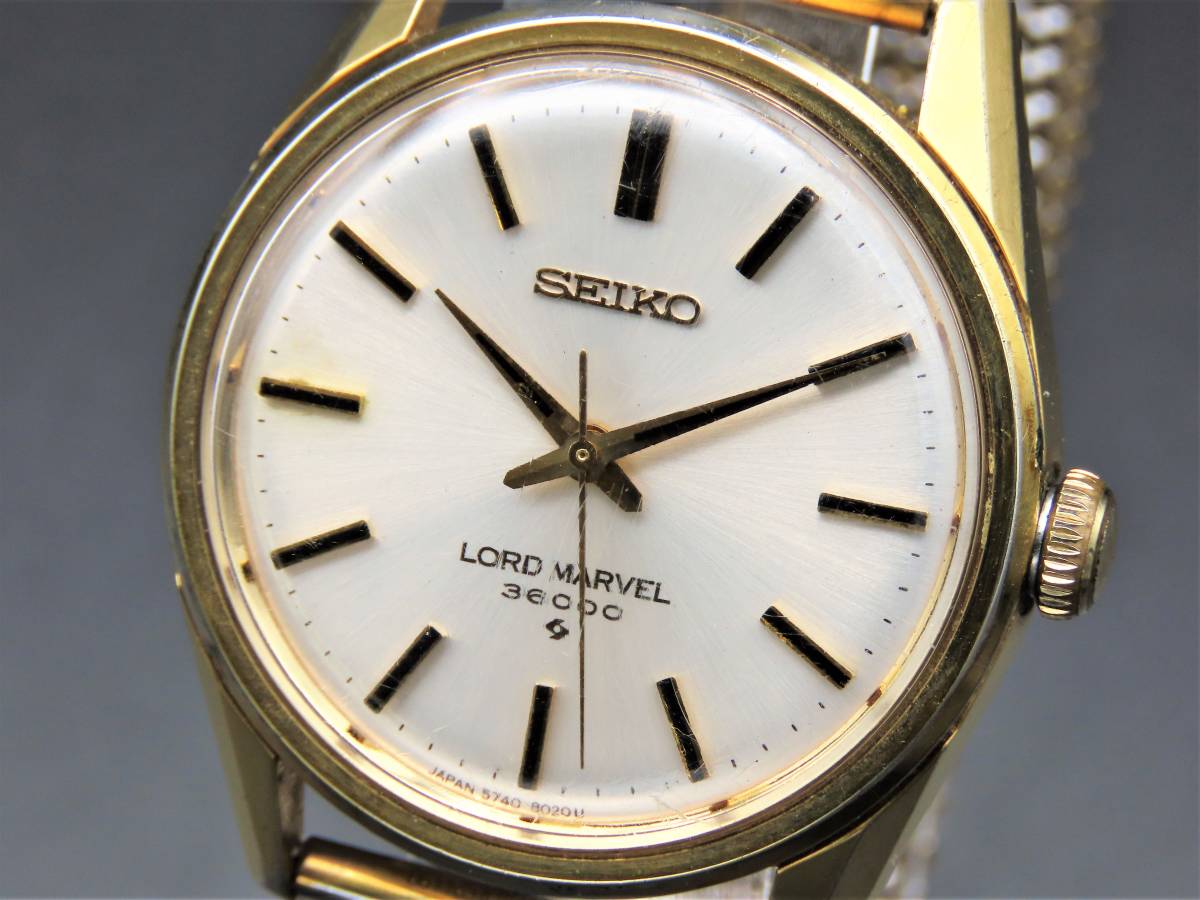 1円～! 稼動品☆正規品 SEIKO セイコー 5740-8000 ロードマーベル 