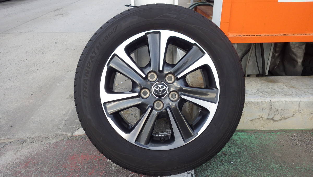 2022年製　TOYO TIRE トランパスmp7　205/60R16　ヴォクシー　ノア　80系　純正16インチタイヤホイール　アルミタイヤの１本セット