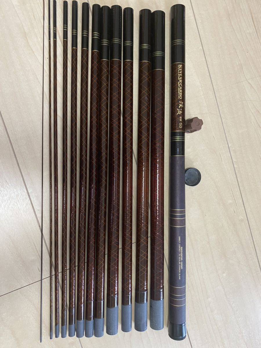 Daiwa KEVLAR CARBON 渓流 中硬 53 DAIWA KEVLAR CARBO 53 ダイワ