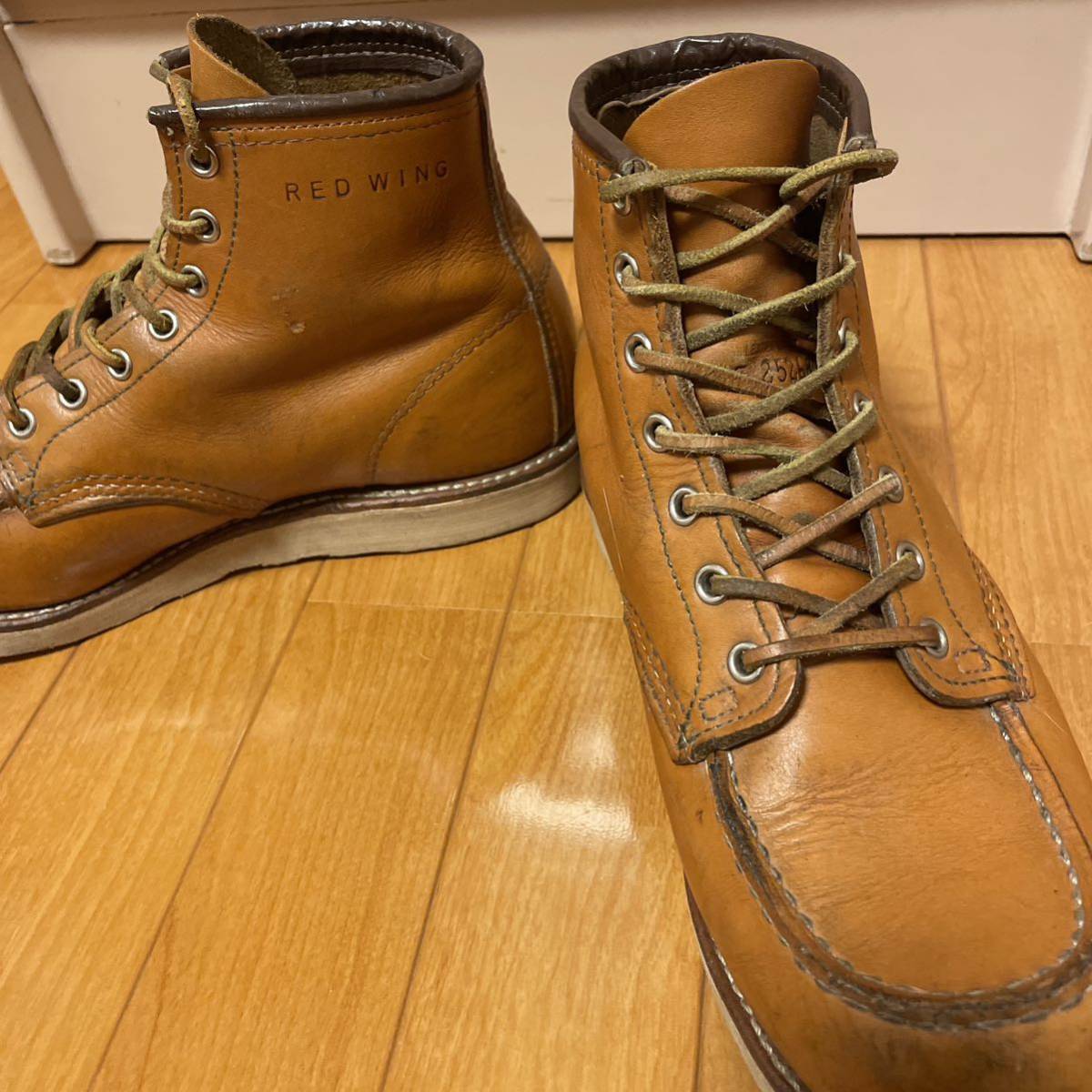 REDWING アイリッシュセッター ゴールドラセット8.5:レッドウィング モック