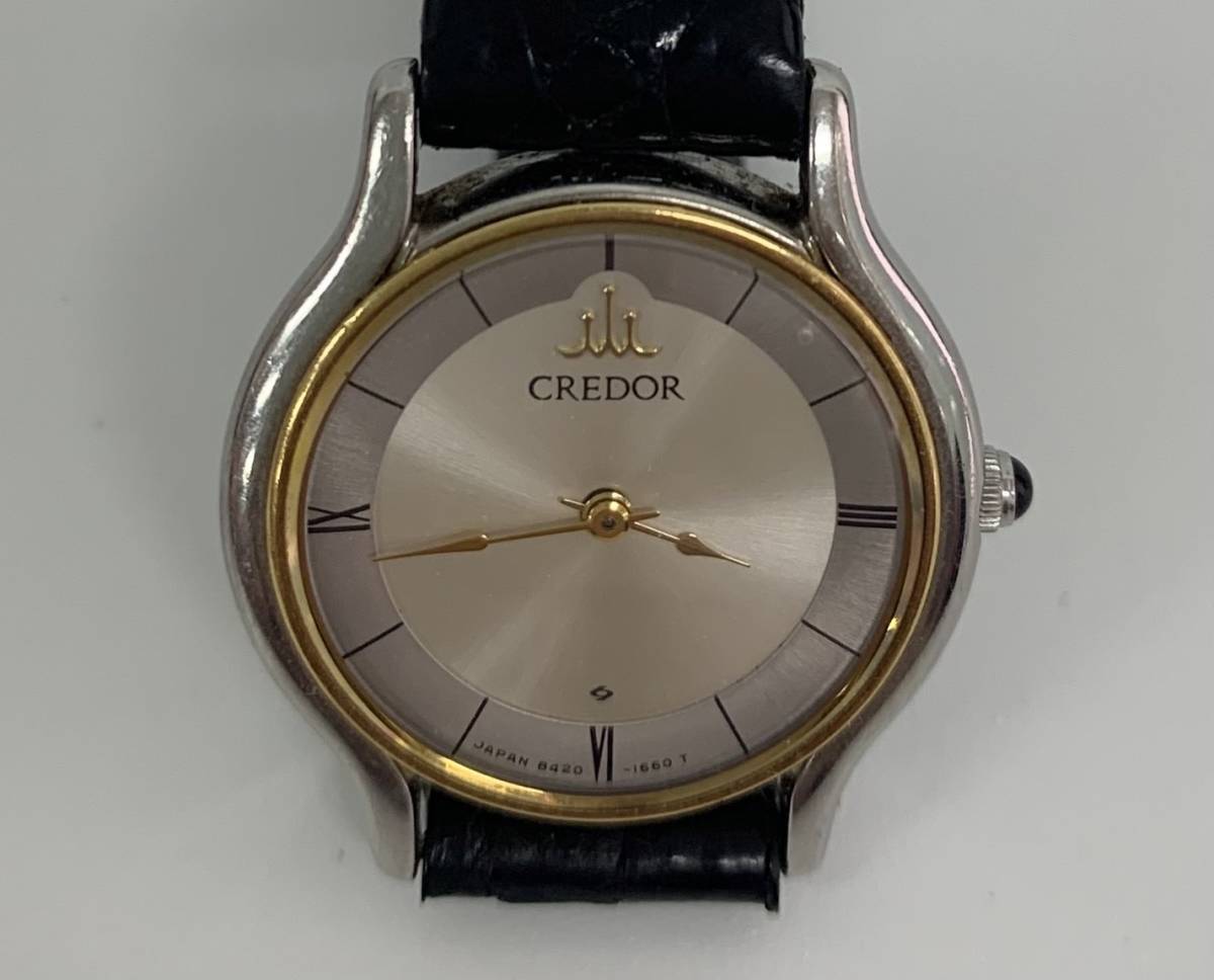 1円スタート SEIKO CREDOR セイコー クレドール 8420-0150 レディース 