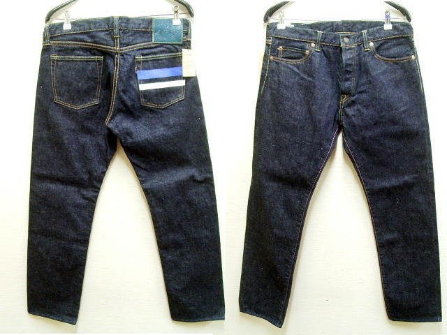 ◇即決[W36]未使用品 桃太郎ジーンズ AJ-SKMB 味野本店 限定 出陣LABEL スキニー スリム デニム パンツ■3066