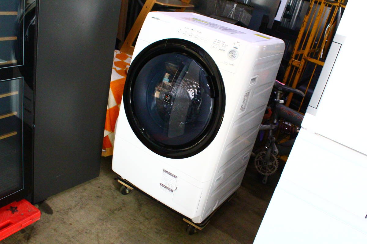 シャープ ドラム式電気洗濯乾燥機 ES-S7E-WL