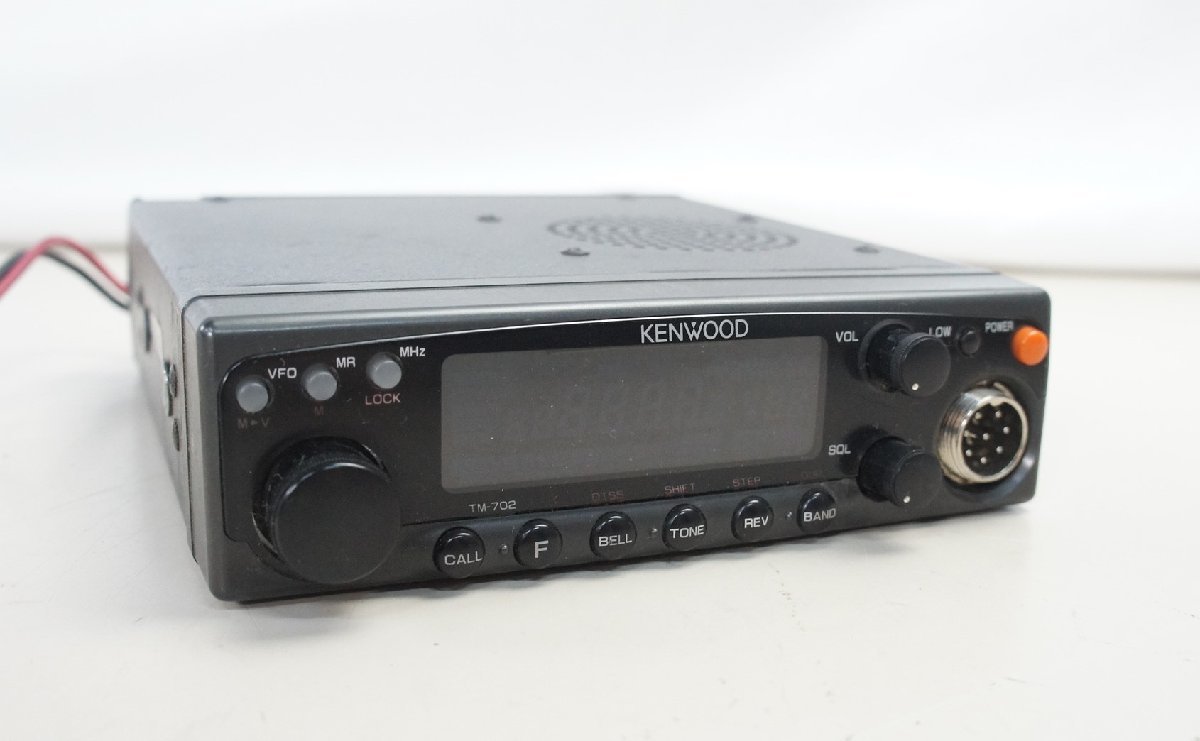 02☆KENWOOD ケンウッド TM-702 トランシーバー 144/430MHz FM DUAL