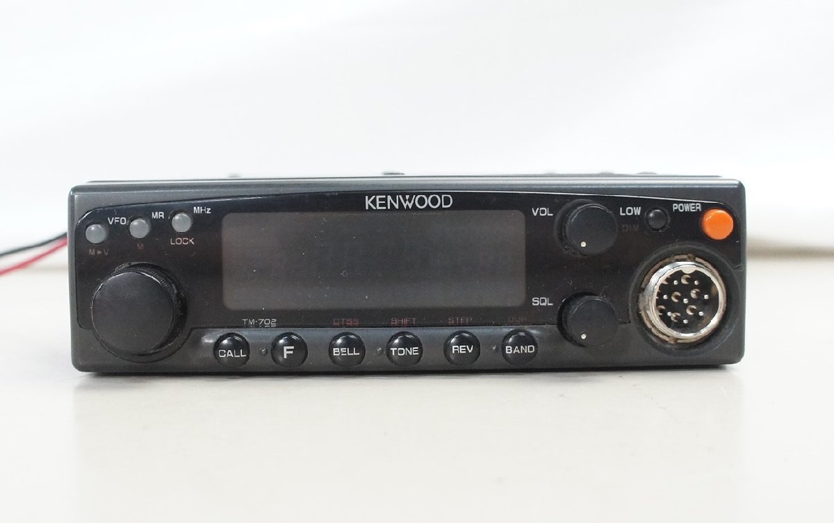 02☆KENWOOD ケンウッド TM-702 トランシーバー 144/430MHz FM DUAL
