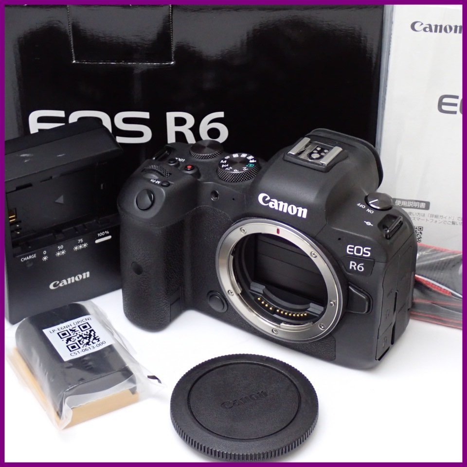 定番，限定SALE Canon/キャノン デジタル一眼レフ ミラーレスカメラ ボディ EOS R6/AF AE/約2010万画素/付属品有り/ &1898700001(キヤノン)｜売買されたオークション情報、yahooの商品情報をアーカイブ公開 - オーク キヤノン