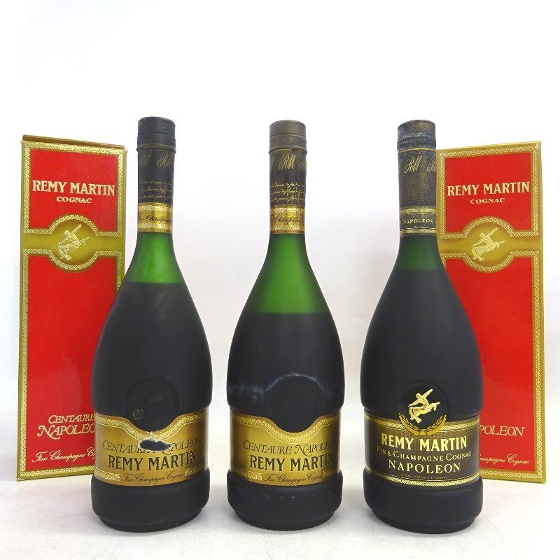 ブランデー レミーマルタン セントー ナポレオン /ナポレオン ファインシャンパーニュ 3本セット 700ml
