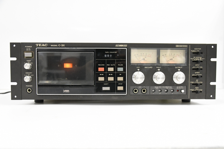 TEAC ティアック C-3X 3ヘッド2スピードステレオカセットデッキ