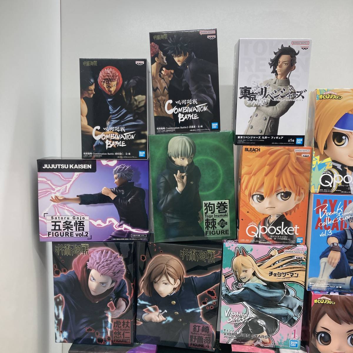 プライズフィギュア まとめ売り チェンソーマン ヒロアカ ハズビンホテル フリーイング「僕のヒーローアカデミア」大型フィギュアや「チェンソー