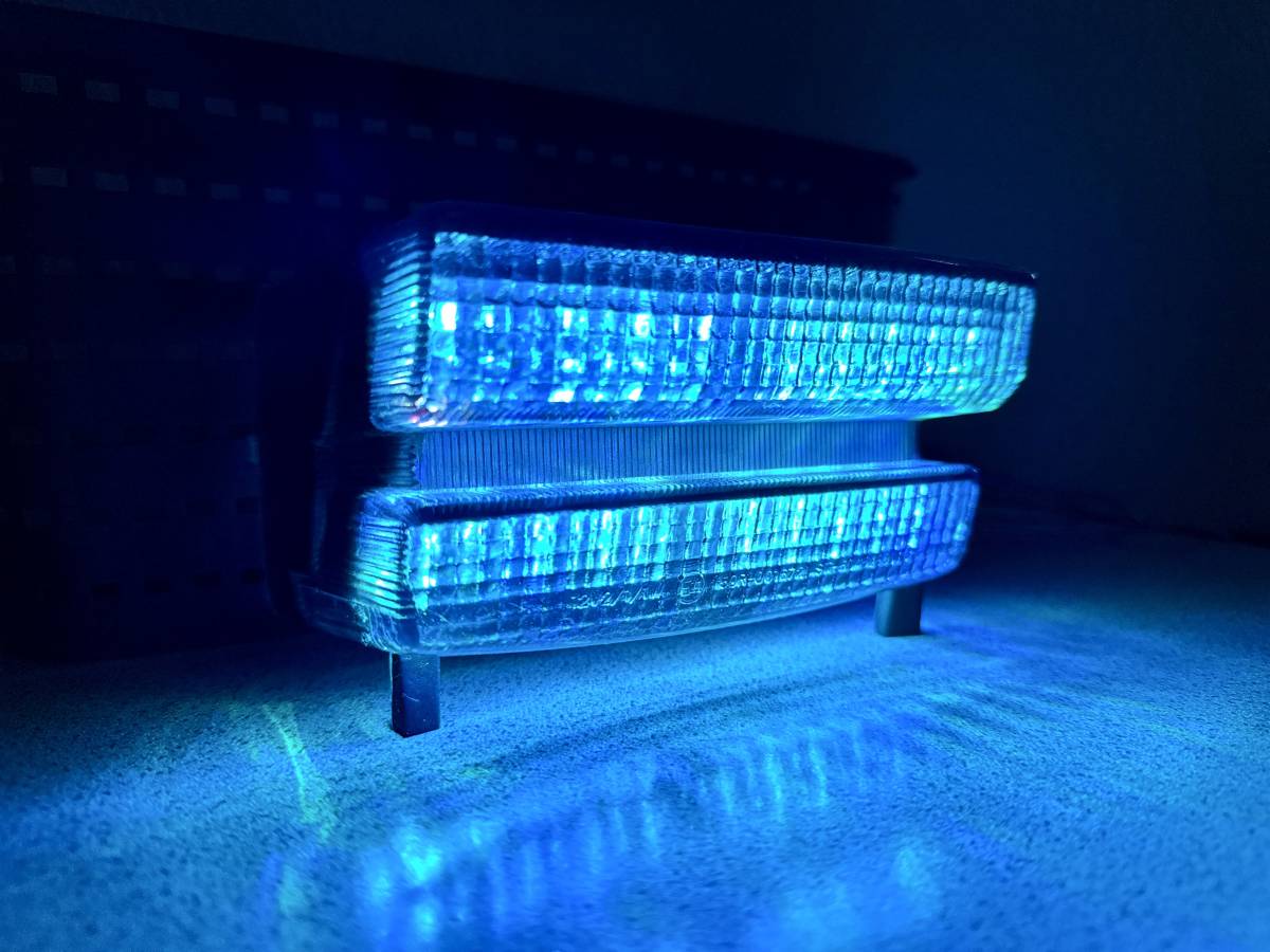 XJR400(4HM) RGB☆流れるテールランプLEDユニット☆超爆光44発! 【公式