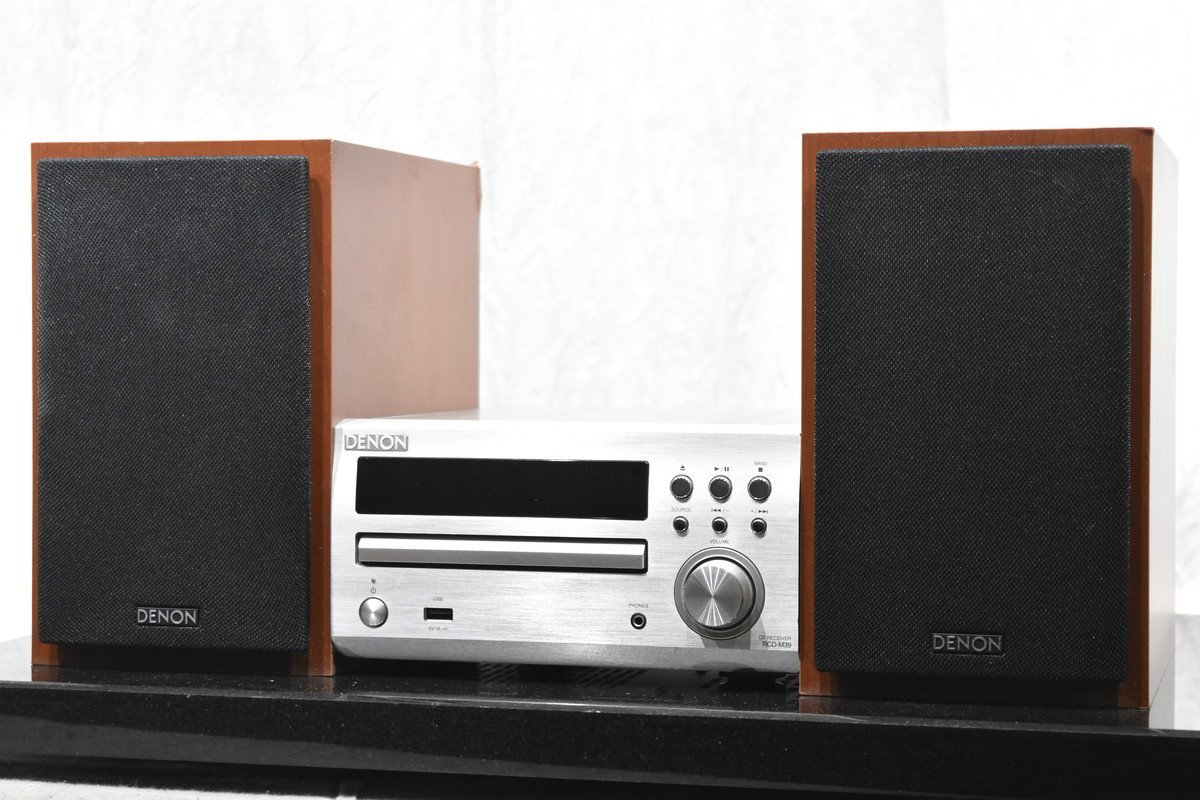 DENON/デノン CDレシーバー スピーカーセット RCD-M39/SC-M39(システム 