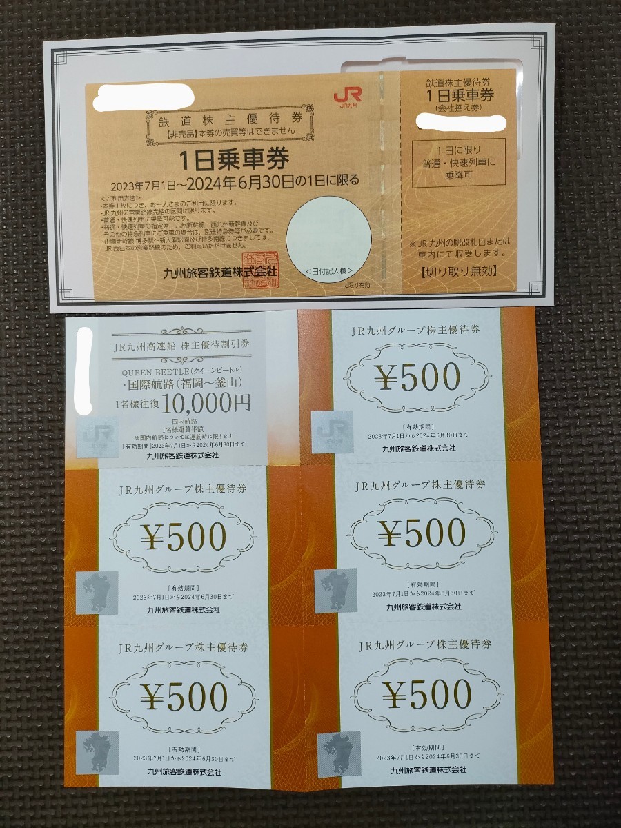 送料無料 JR九州 株主優待券