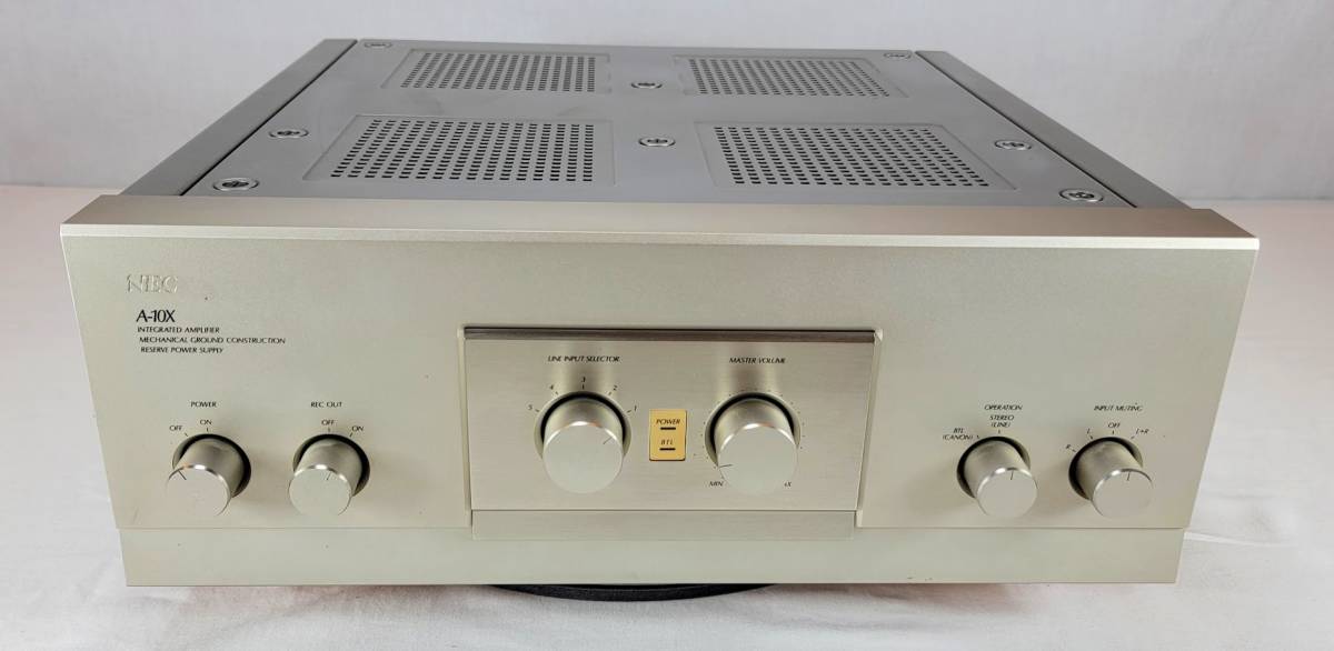 NEC A-10 TYPEⅢ徹底メンテナンスで音蘇る ☆NEC 伝説！極上品フル