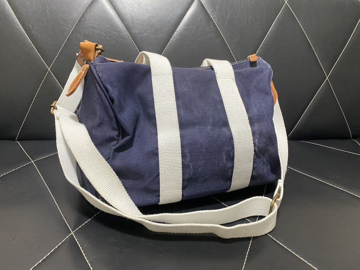 美品 POLO RALPH LAUREN ポロ ラルフローレン デニム×レザー 2WAY 