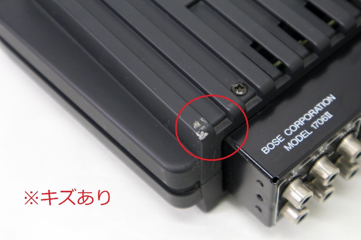 中古品＞BOSE ステージモニターアンプ 1706Ⅱ（12523052307654OM