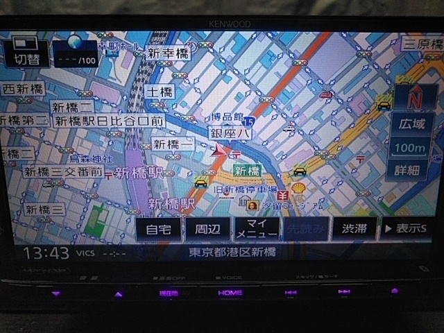 KENWOOD ケンウッド Bluetooth カーナビ USB地図データ2017年 mdv-m705