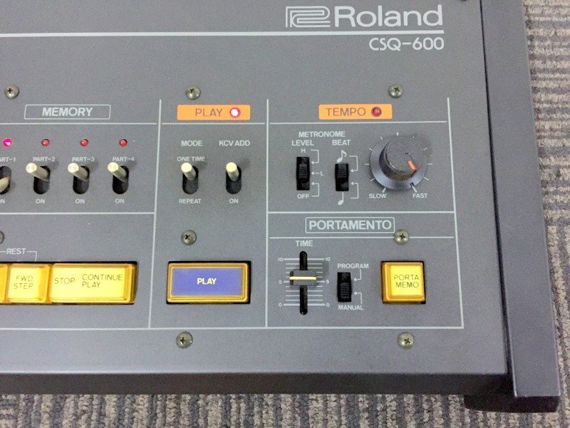 動作未確認】Roland CSQ-600 デジタルシーケンサー ローランド Y5864 