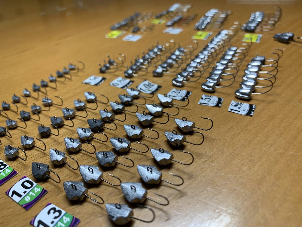 ★ジグヘッドセット★小悪魔ジグヘッド★ストリームヘッド★アジ弾丸★メバル弾丸★アジング、メバリング