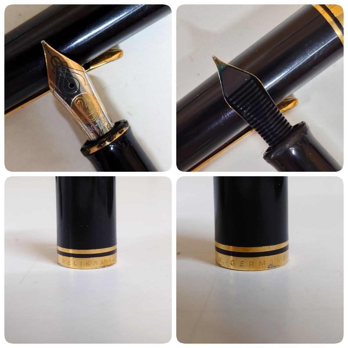 1円~【セット売り】ペリカン PELICAN 万年筆 3点 スーベレーン 