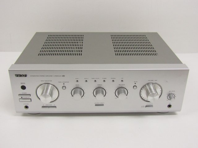 TEAC A-R630MKII ステレオプリメインアンプ シルバー 公式通販