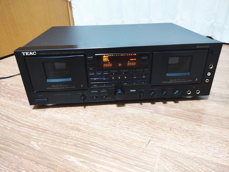 カセットデッキ W-6000R ダブルオートリバース | TEAC製 at Shop TEAC