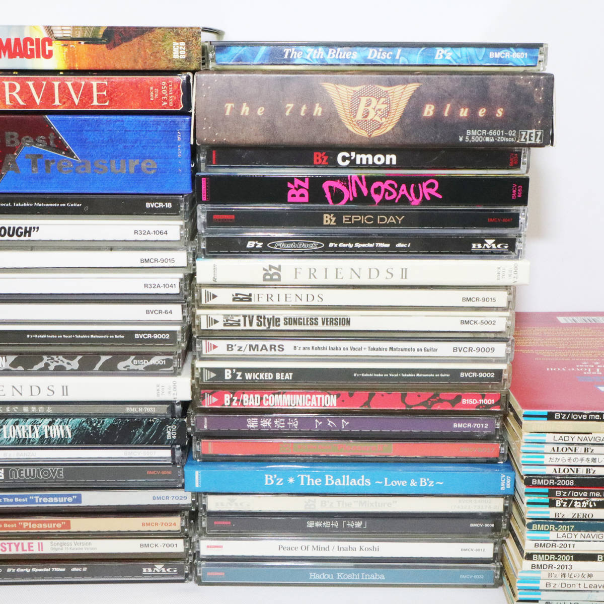 B'z CD まとめて ビーズ 松本孝弘 稲葉浩志 まとめ売り アルバム