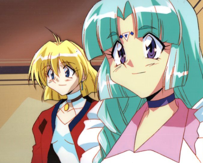 ロストユニバース　キャナル　セル画　3枚さセット　林原めぐみ ☆ロストユニバース・セル画②・キャナルとミリィ・林原めぐみ・神坂一