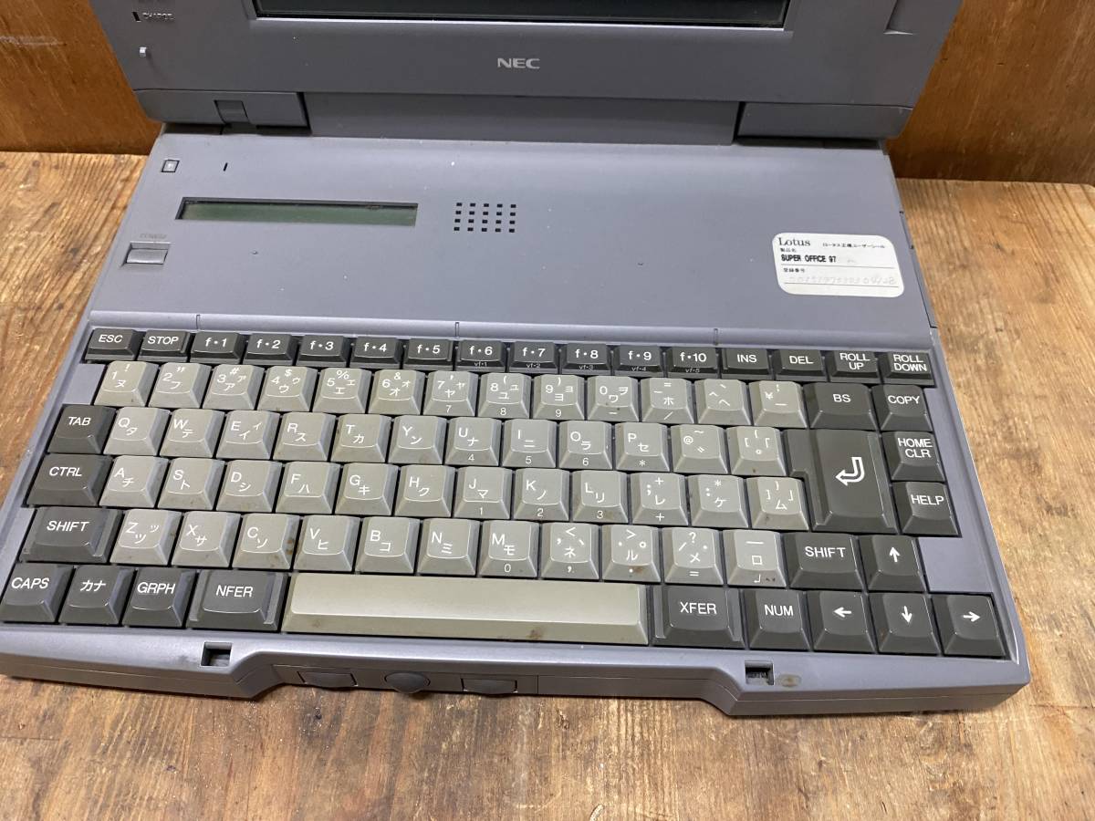 NEC PC98 - Yahoo!オークション PC-9821Nf⁄810W J3134 ノートブック カ 