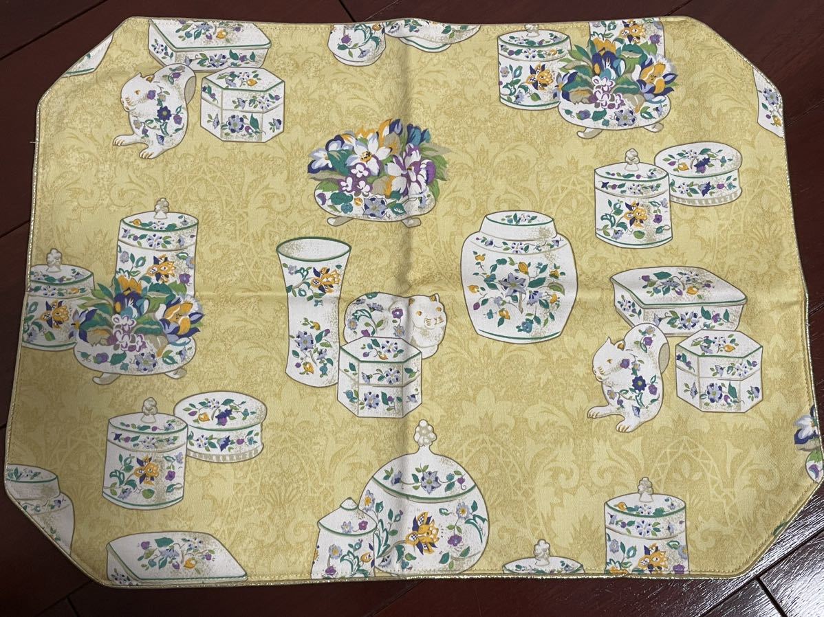 MINTON ミントン テーブルクロス ランチョンマット ティークロス 8枚セット 未使用品_2