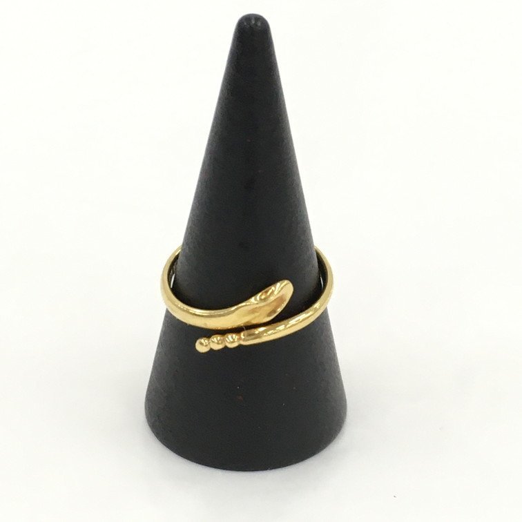 【BFBD0028】TIFFANY＆Co.　ティファニー　750刻印　リング　指輪　総重量：3.0g　箱付き