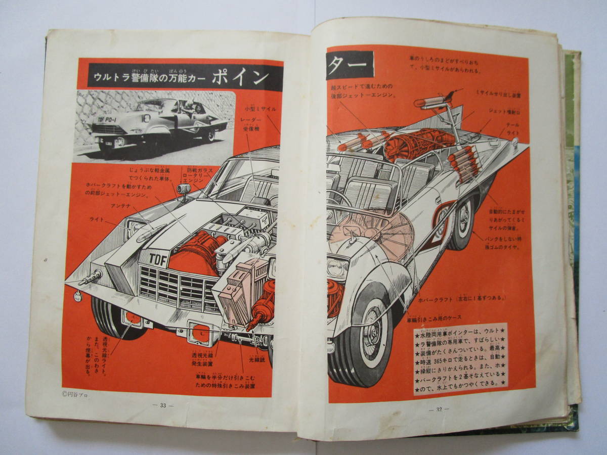 カラー版 怪獣ウルトラ図鑑／写真で見る世界シリーズ カラー版」 秋田