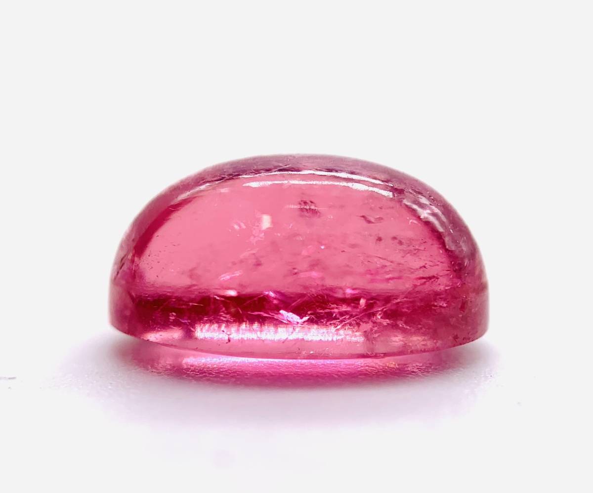 大粒 天然 ピンクトルマリン カボション ルース 6.277ct jewerly 