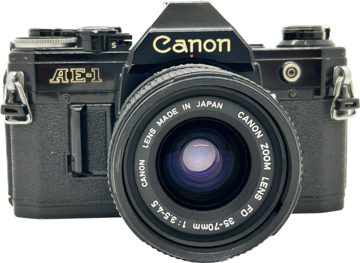 カメラ CANON AE-1 PROGRAM レンズ ZOOM FD 35-70㎜
