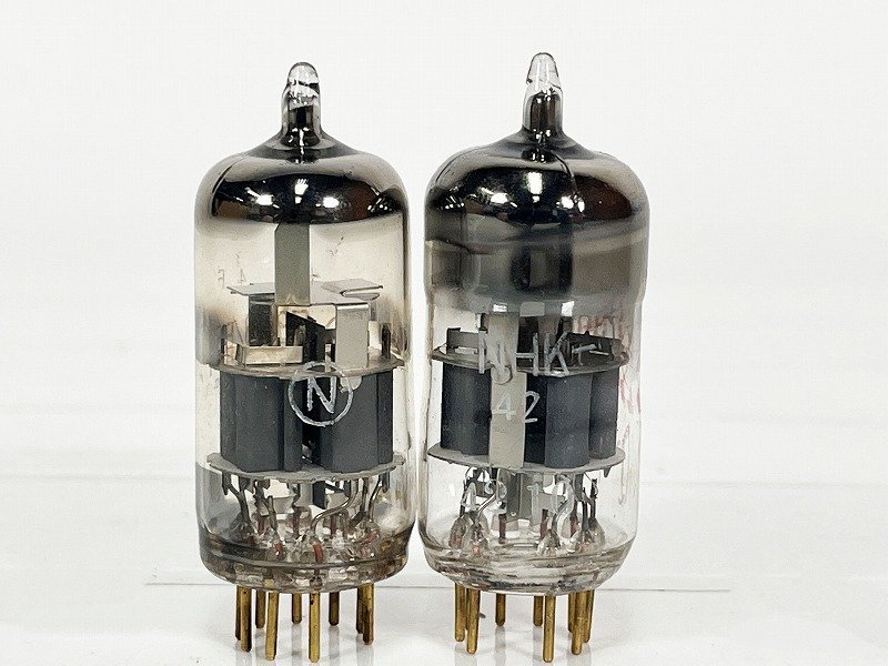 ナショナル Matsushita 7308 E188CC 真空管 3本セット 使用時間極少・送料無料】 ナショナル 7308／E188CC × 3本