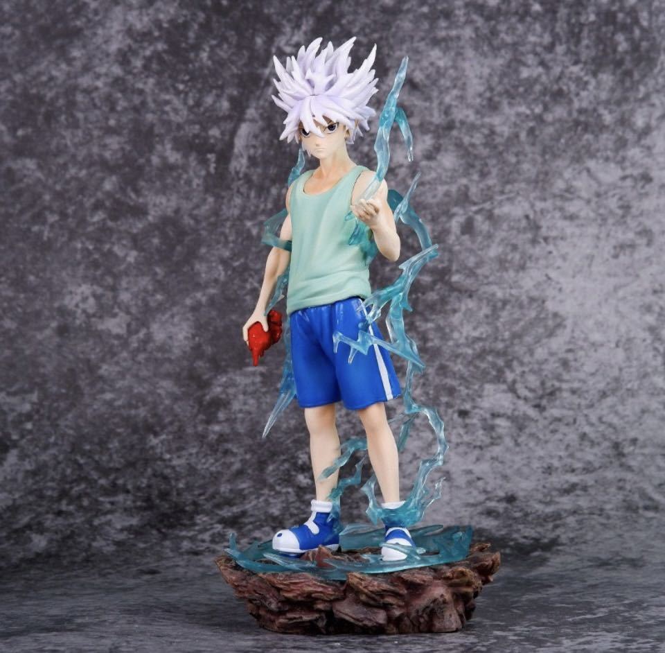 22cm キルア=ゾルディック ハンター×ハンター フィギュア　PVC製品 ガレージキット